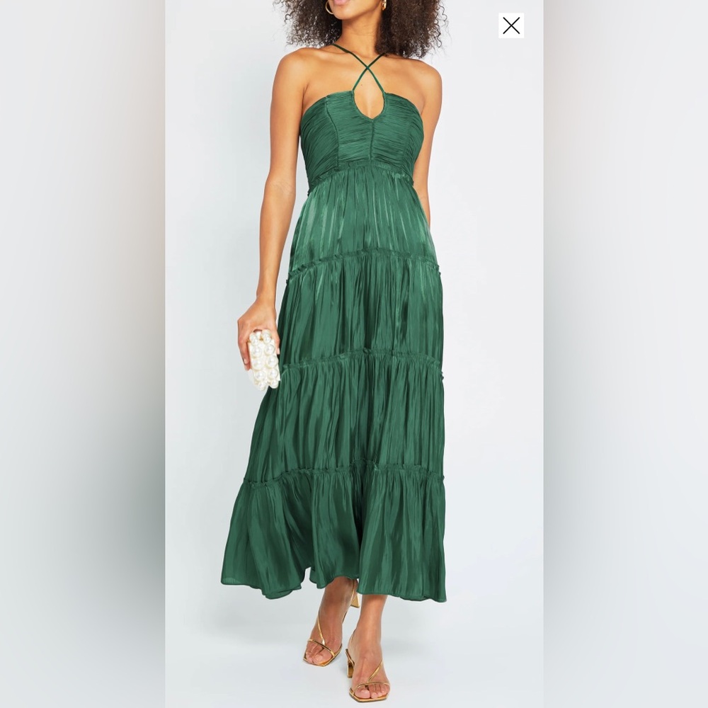 Few Moda Opt Emerald Green Dress